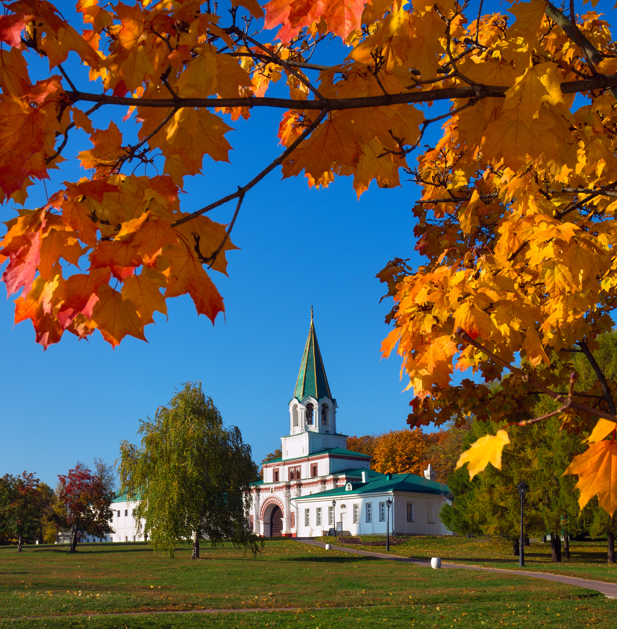 красивые картинки москвы фото осенью