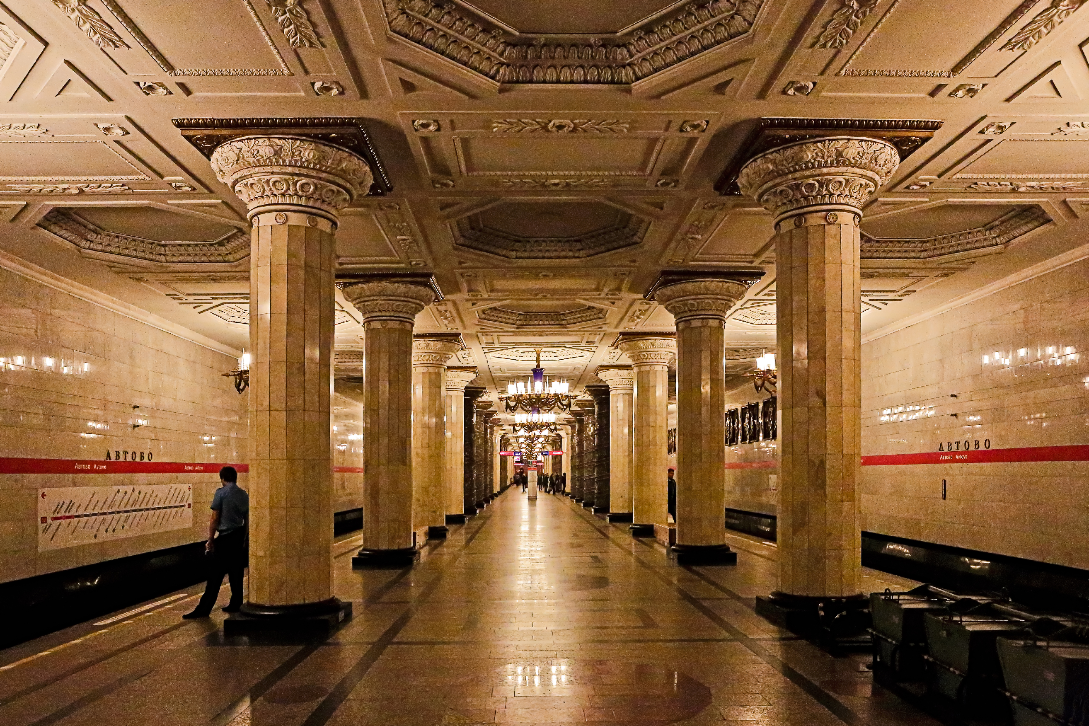 Красная ветка метро спб фото станций